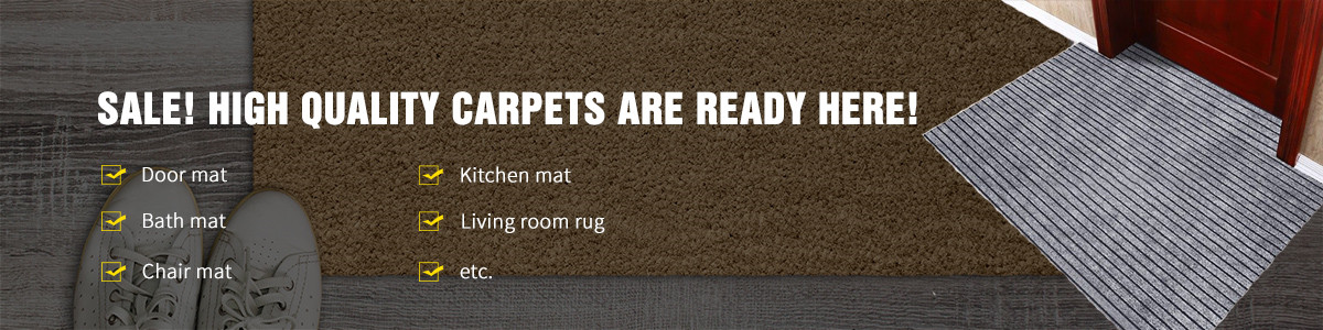 Door mat / Kitchen mat / Bath mat / Living room rug / Chair mat ...