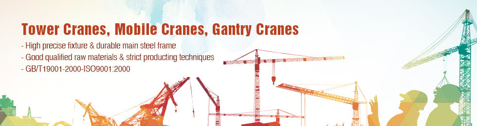 Tower Cranes, Mobile Cranes, Gantry Cranes