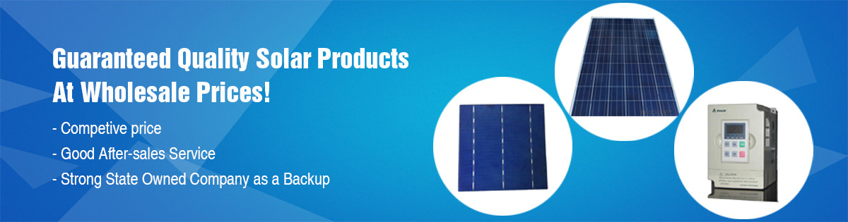 Guaranteed Quality Solar Products At Wholesale Prices!